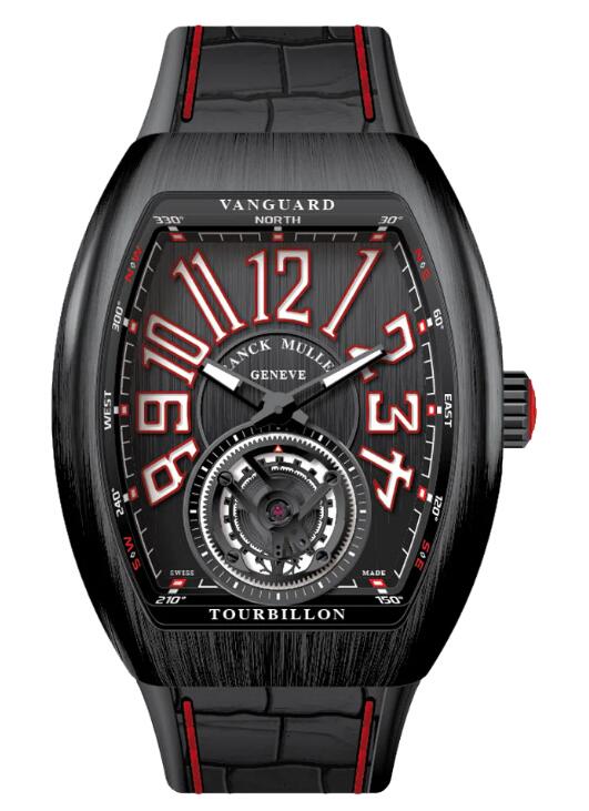 Review Franck Muller Vanguard Tourbillon Replica Watch V 41 T TT NR BR (ER) (NR BLC RGE)